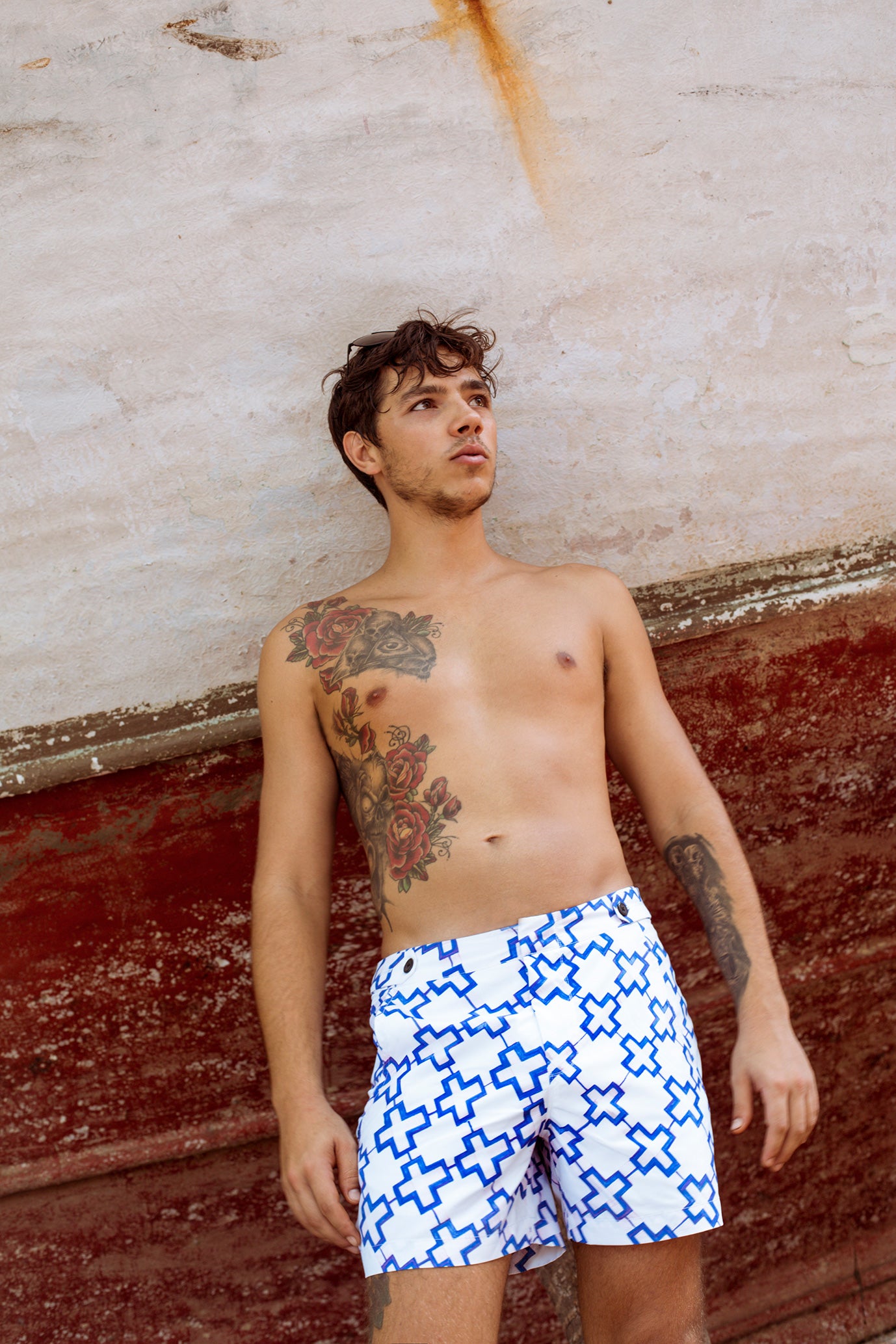 Marine Tailored Swim Trunks