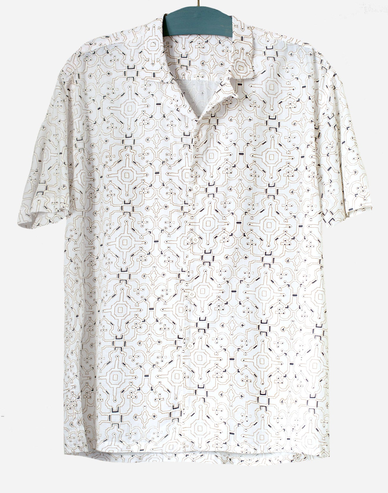 Amazonas White Bowling Shirt