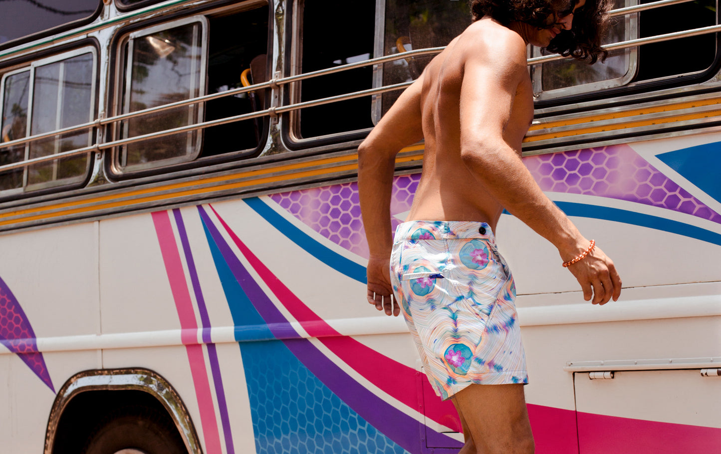 Peyote Tailored Swim Trunks