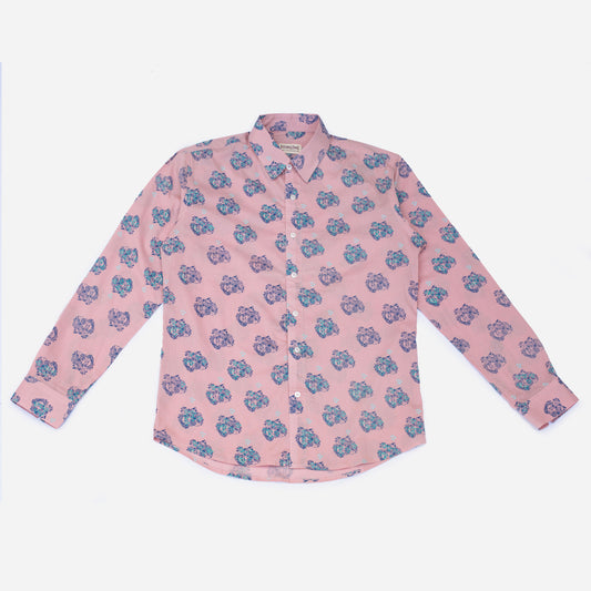 Tropical Fish Long Sleeve Shirt Classic Cut