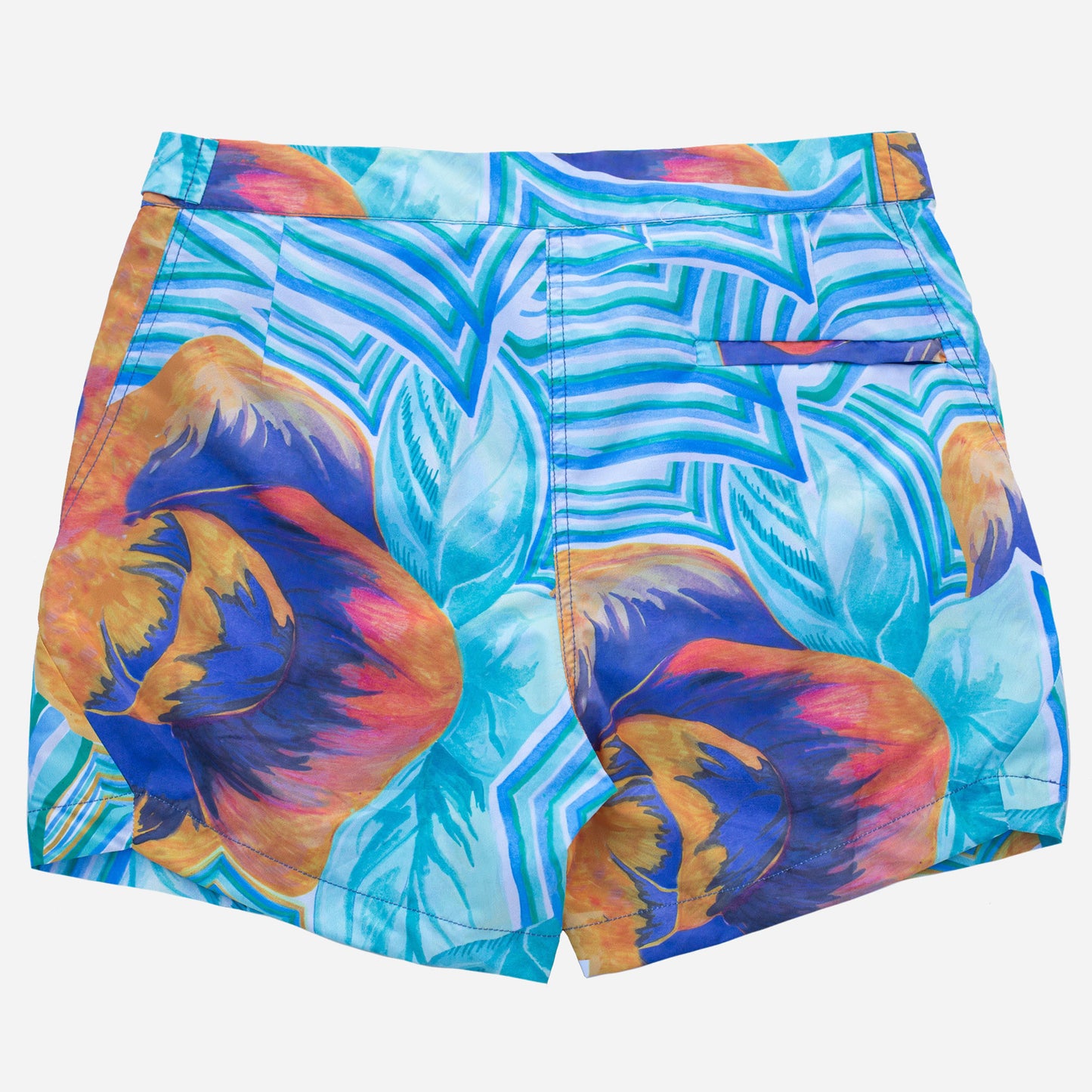 Tropical Tailored Swim Trunks