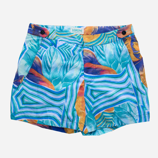 Tropical Tailored Swim Trunks